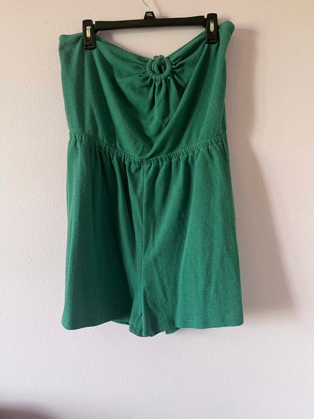 Old Navy Strapless Teal Romper